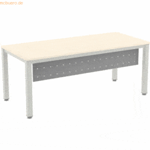 Rocada Fußraumblende für Schreibtisch Executive Metall 180cm (157x30cm