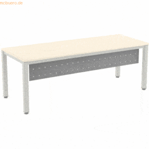 Rocada Fußraumblende für Schreibtisch Executive Metall 200cm (177x30cm