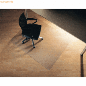 RS Office Bodenmatte Ecogrip Solid Polycarbonat für Hartböden 90x120cm