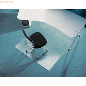 RS Office Bodenmatte Ecogrip Heavy Polycarbonat für Teppichböden 90x12