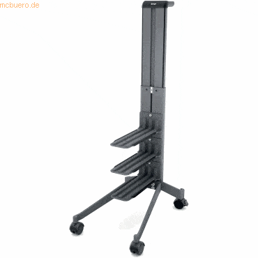 Sigel Office Caddy Workplace eins.Move it 489x324x981mm dunkelgrau