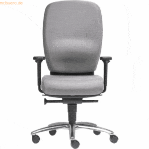 Sitwell Steifensand AG Büro-Drehstuhl Lady Comfort mit Armlehnen Alu-F