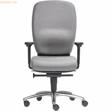 Sitwell Steifensand AG Büro-Drehstuhl Lady Comfort mit Armlehnen Alu-F