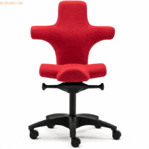 Sitwell Steifensand AG Bürodrehstuhl Picasso Kunststoff-Fußkreuz rot