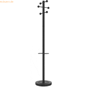 Unilux Garderobenständer Access schwarz Höhe 175cm